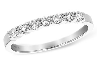 A147-32899: LDS DIA WED RG .25 TW (7 STONES)