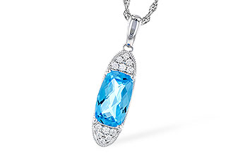 A328-18308: NECK 2.02 BLUE TOPAZ 2.12 TGW