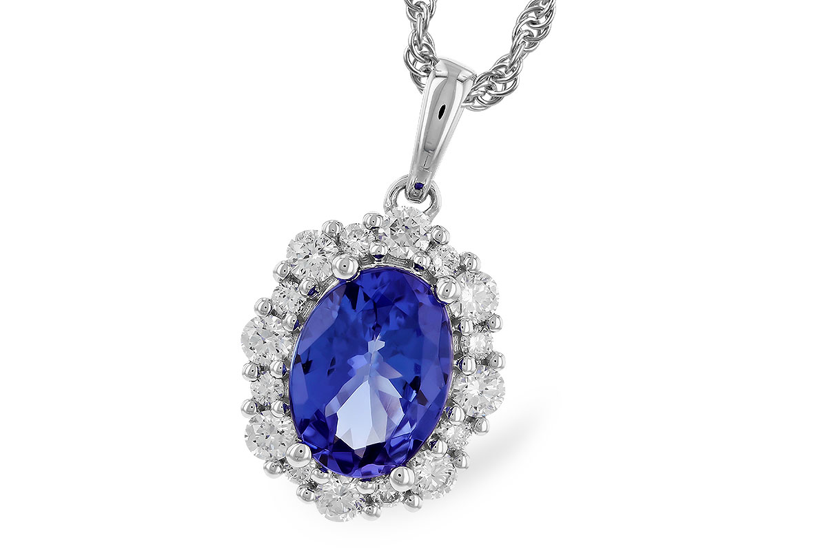 A328-21999: NECK 1.02 TANZANITE 1.32 TGW (8x6 OVAL)