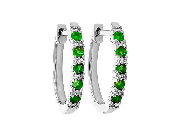 A328-25608: EARR .25 EMERALD .31 TGW