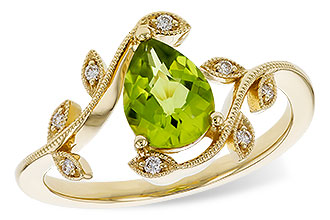 A329-11071: LDS RG 1.16 PERIDOT 1.22 TGW (8x6MM PER)