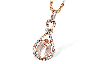 B244-54671: NECK 1.54 MORGANITE 1.75 TGW