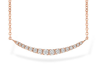 B244-59271: NECKLACE .20 TW (16 STONES)
