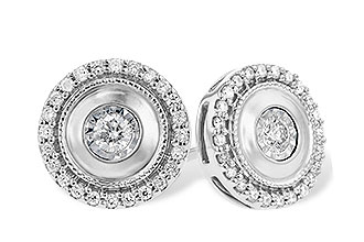 B327-28326: EARRINGS .30 TW