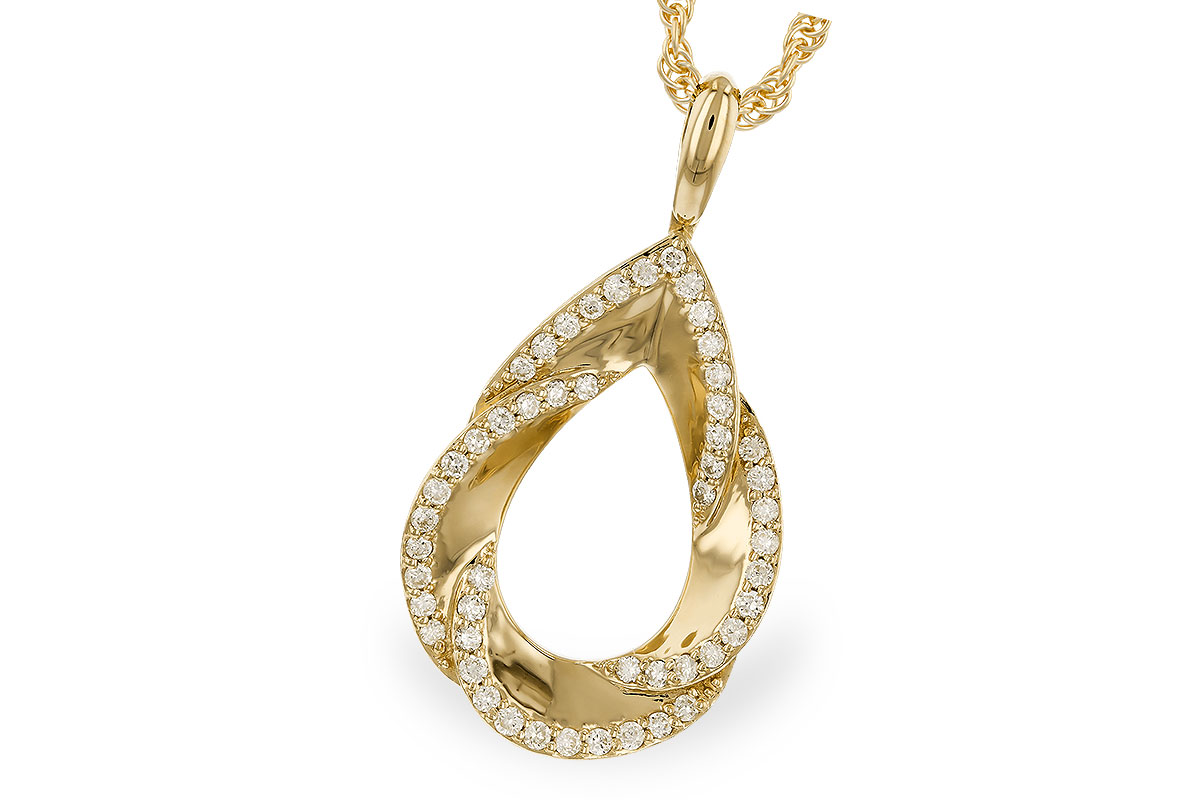 B328-23771: NECKLACE .25 TW