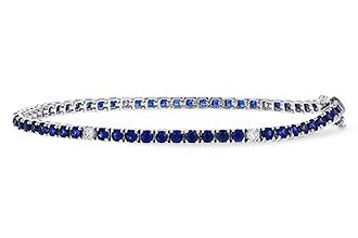 B329-10162: BRACELET 3.27 TW SAPP 3.52 TGW (7")