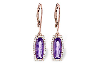 C244-60126: EARR 1.60 AMETHYST 1.78 TGW