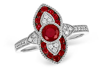 C327-30171: LDS RG .63 TW RUBY .75 TGW