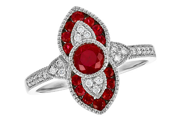 C327-30171: LDS RG .63 TW RUBY .75 TGW