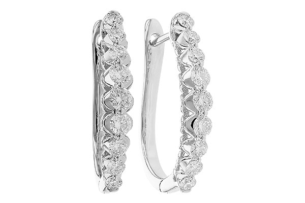C328-21026: EARRINGS 1.00 TW