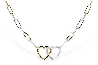 C328-21917: NECKLACE .52 TW