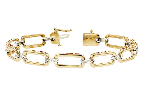 C328-23762: BRACELET .25 TW (7.5" - D243-69235 WITH LARGER LINKS)