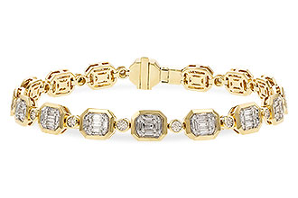 C329-09235: BRACELET 1.02 BAG 1.30 TW