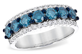 D243-66507: LDS WED RG 1.26 BLUE DIAS 1.70 TGW