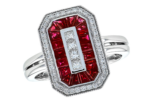 D244-57453: LDS RG 1.05 TW RUBY 1.36 TGW