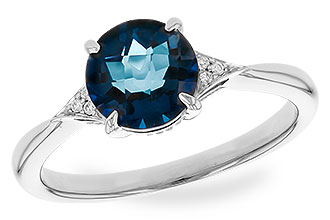 D328-22853: LDS RG 1.60 LONDON BLUE TOPAZ 1.62 TGW (7MM RD)