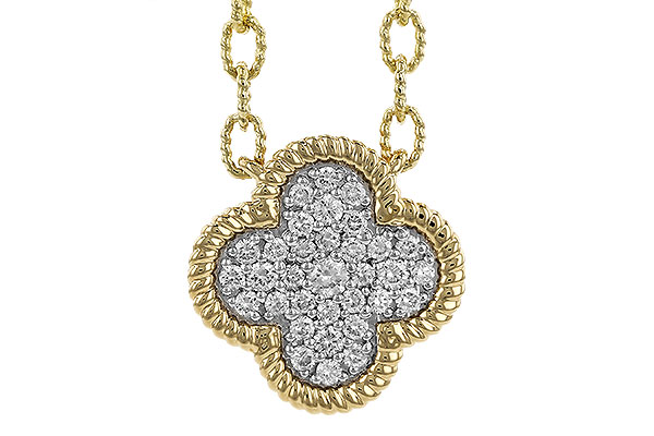 D328-26507: NECKLACE .32 TW (18")