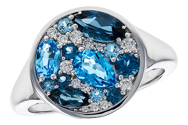 D329-12853: LDS RG 1.80 TW BLUE TOPAZ 1.96 TGW