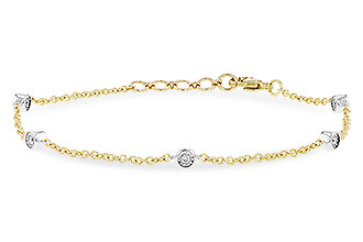 E327-34653: BRACELET .15 TW (7.25")