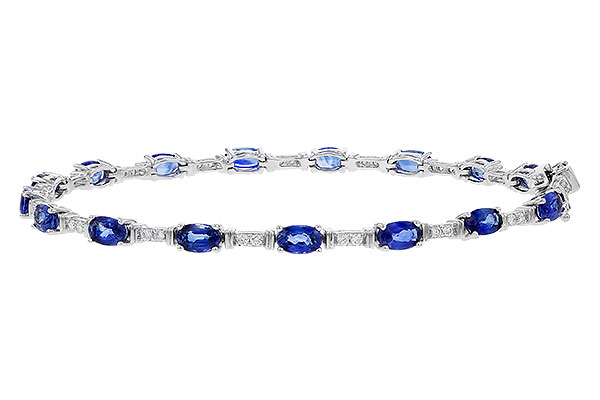 E329-11089: BRACELET 4.92 SAPPHIRE 5.24 TGW (7")