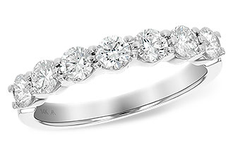 G147-32898: LDS DIA WED RG 1.00 TW (7 STONES)