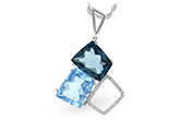 G242-79216: NECK 10.60 BLUE TOPAZ 10.73 TGW