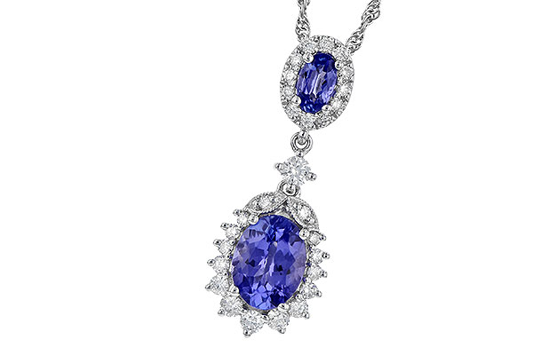 G244-60180: NECK 1.26 TW TANZANITE 1.60 TGW