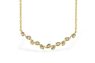 G329-16498: NECKLACE .25 TW (18")