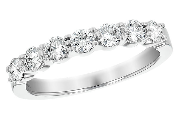 H147-32907: LDS DIA WED RG .75 TW (7 STONES)