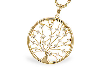 H328-22843: NECKLACE .32 TW