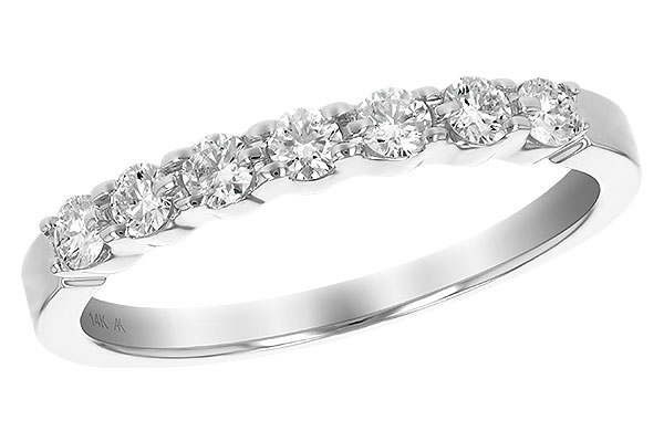 K238-22825: LDS DIA WED RG .33 TW (7 STONES)