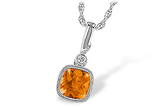 K238-25607: NECK .68 CITRINE .70 TGW