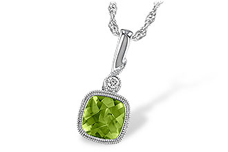 K238-25616: NECK .97 PERIDOT .99 TGW