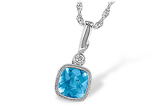 K240-97407: NECK 1.03 BLUE TOPAZ 1.05 TGW