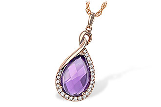 K243-71998: NECK 3.91 AMETHYST 4.10 TGW