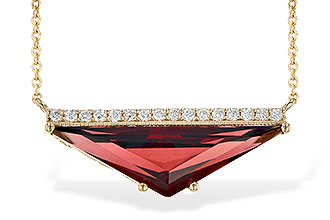 K244-60143: NECK 2.85 GARNET 2.95 TGW