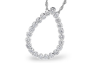 K327-31998: NECKLACE 1.00 TW