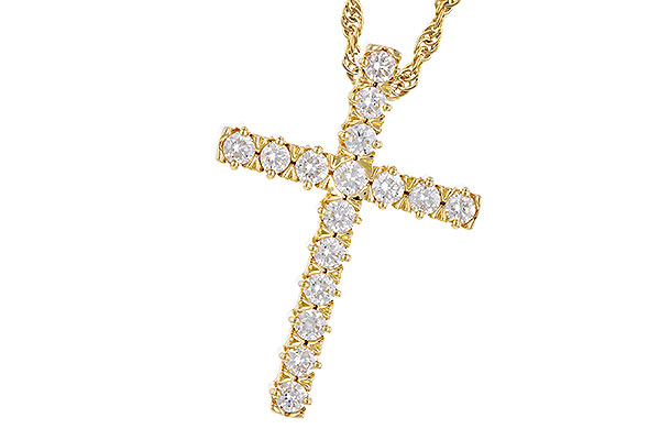 K328-18316: NECKLACE .50 TW