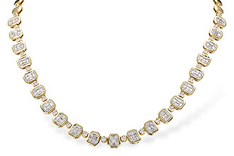 K329-09243: NECKLACE 1.39 BAG 1.80 TW (16")