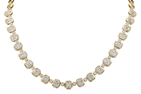 K329-09243: NECKLACE 1.39 BAG 1.80 TW (16")