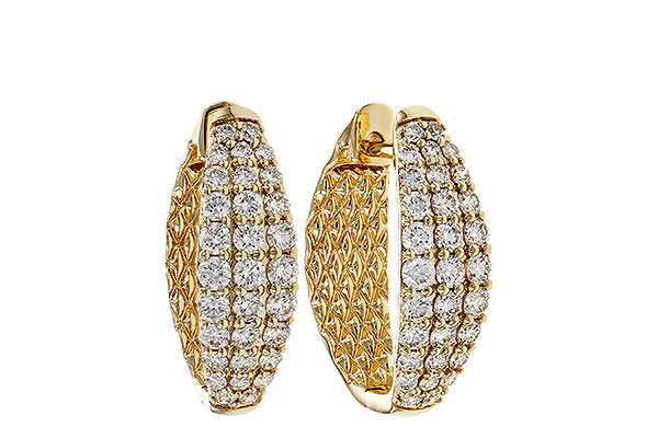 K329-12825: EARRINGS 1.00 TW