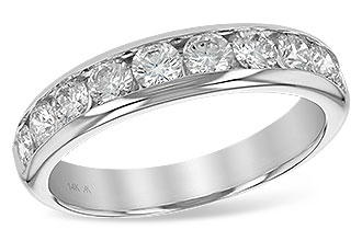 L147-32880: LDS WED RG 1.00 TW (10 STONES)
