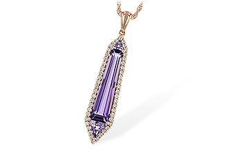 L243-64725: NECK 2.62 AMETHYST 2.85 TGW