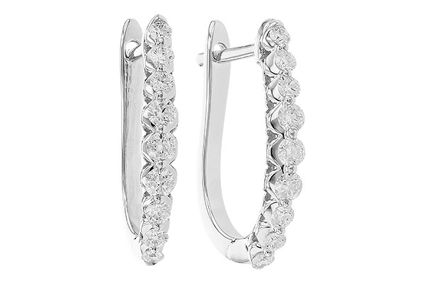 L328-21025: EARRINGS .50 TW