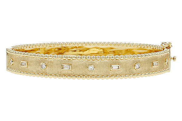 L328-24689: BANGLE .08 BAG .22 TW