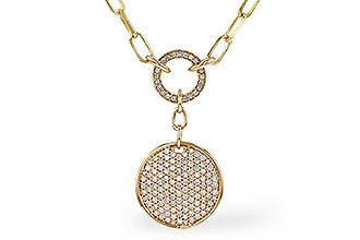 L329-11025: NECKLACE .92 TW (17")