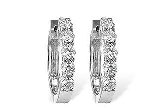 M055-48289: EARRINGS .50 TW