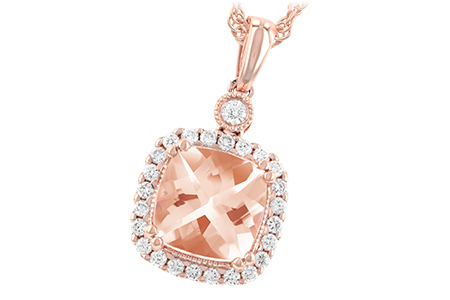 M240-92870: NECK 1.09 MORGANITE 1.26 TGW (7MM MORG)