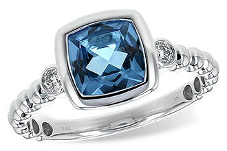 M243-65607: LDS RG 1.57 BLUE TOPAZ 1.65 TGW