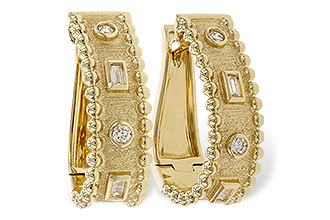 M328-24689: EARRINGS .09 BAG .18 TW